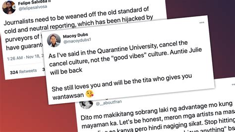 Cancel culture, criticism, and everything in between: PH Twitter in .